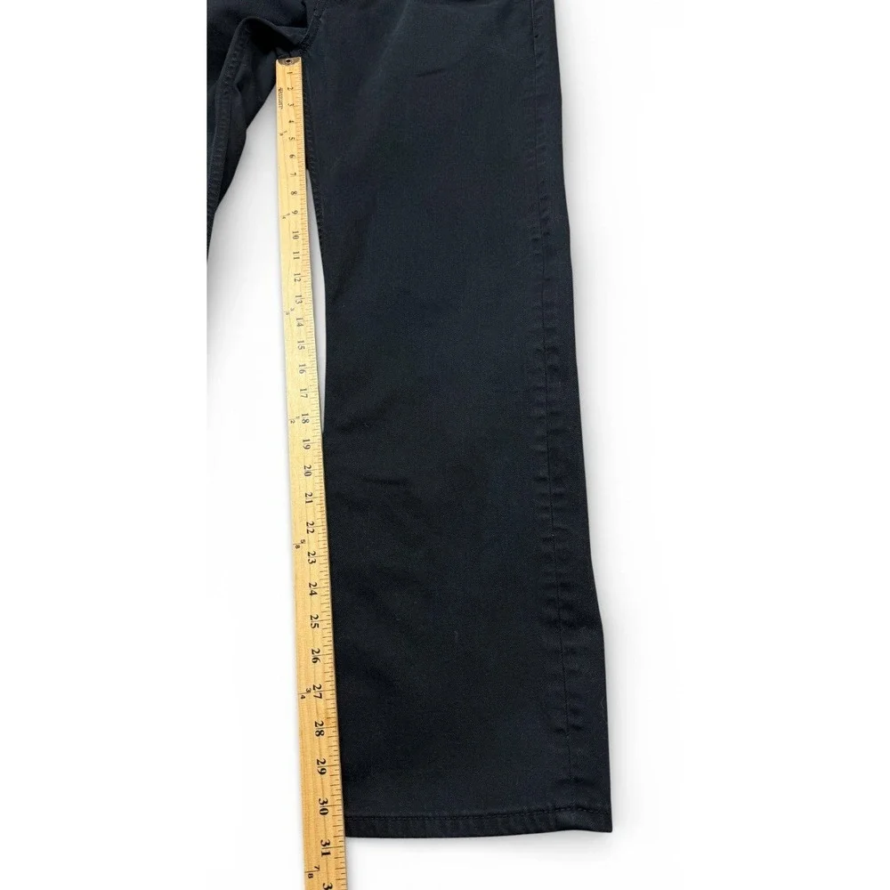 LRG Jeans Mens 36 FITS 34x30.75 Black True Straight Fit Lifted‎ Research Group